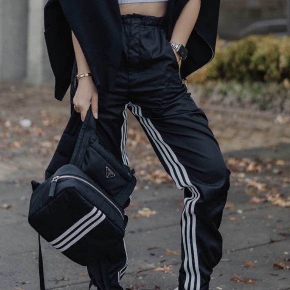 Prada x Adidas track pants